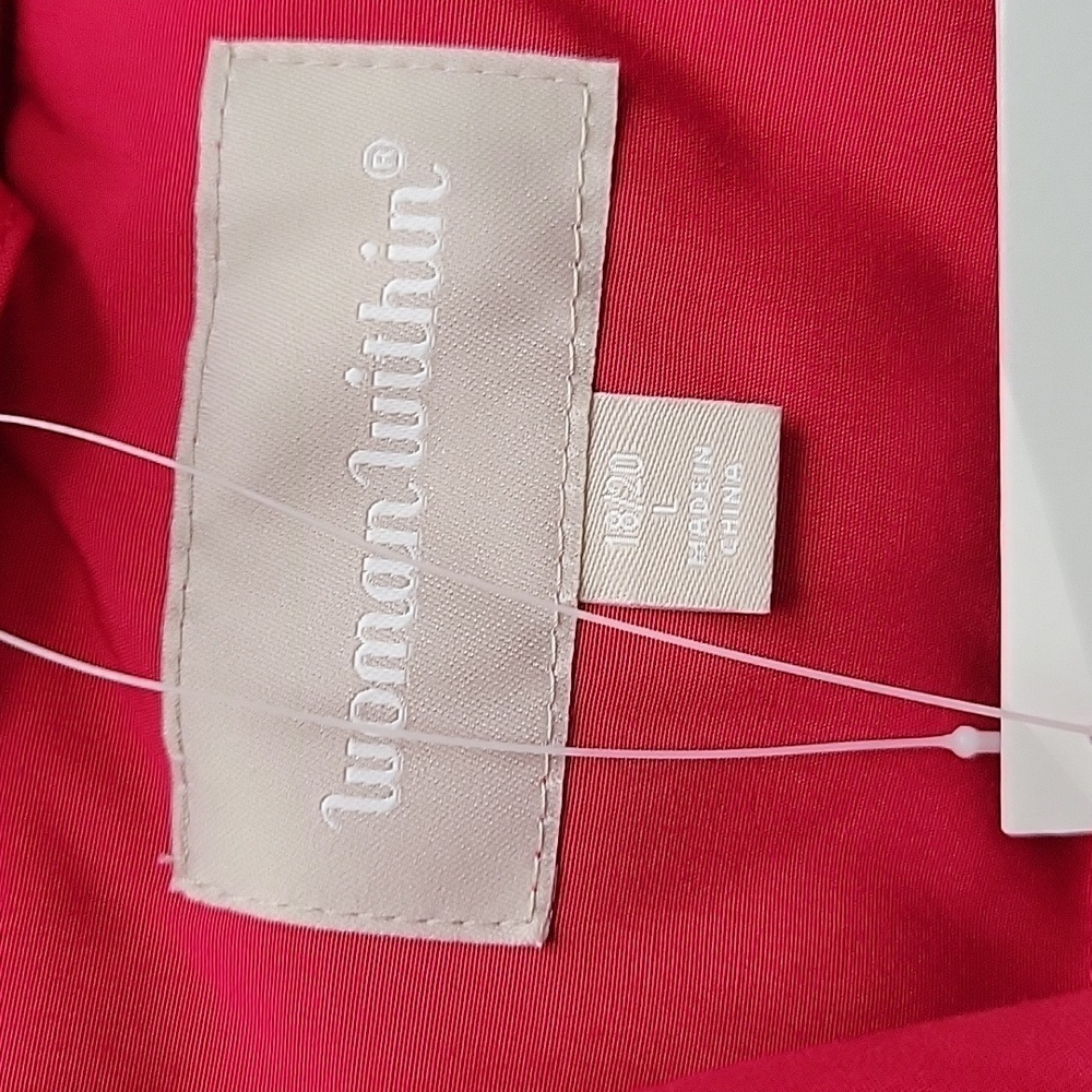 NWT Woman Within Feather Down Faux Fur Lined Hood Parka - Picture 6 of 14